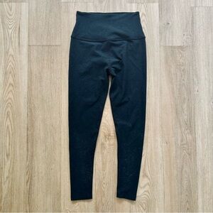 Beyond Yoga Black Spacedye High Rise Leggings Darkest Night